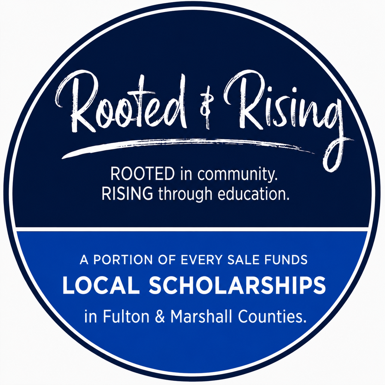 Rooted & Rising - Local Scholarships in Fulton and Marshall Counties