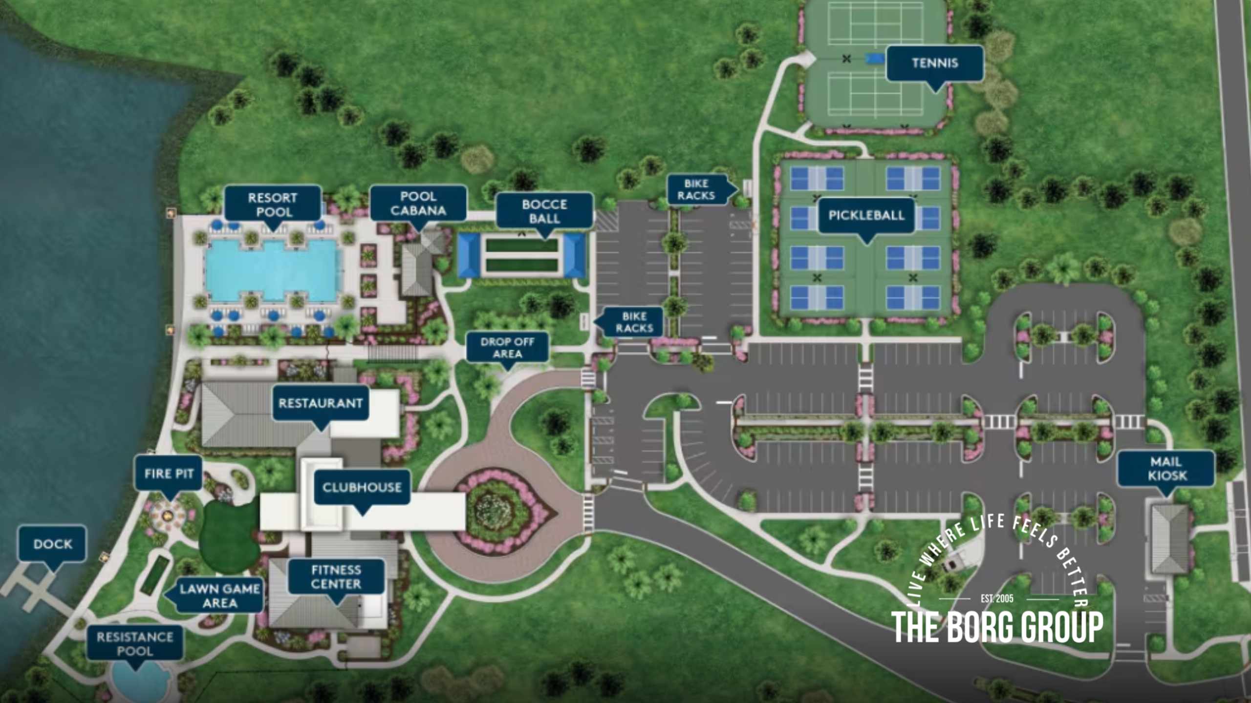 Vivid Shores lakefront homes Bonita Springs