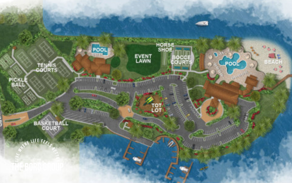 WildBlue Estero lakefront homes freshwater lake